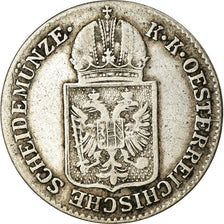 Coin, Austria, Franz Joseph I, 6 Kreuzer, 1849, VF(30-35), Silver, KM:2200