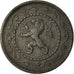 Coin, Belgium, 10 Centimes, 1917, EF(40-45), Zinc, KM:81