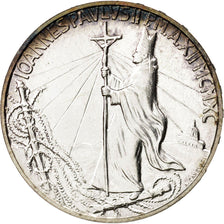 Coin, VATICAN CITY, John Paul II, 1000 Lire, 1990, MS(63), Silver, KM:226