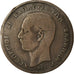 Coin, Greece, George I, 5 Lepta, 1882, VF(20-25), Copper, KM:54