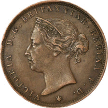 Moneta, Jersey, Victoria, 1/24 Shilling, 1894, AU(50-53), Bronze, KM:7