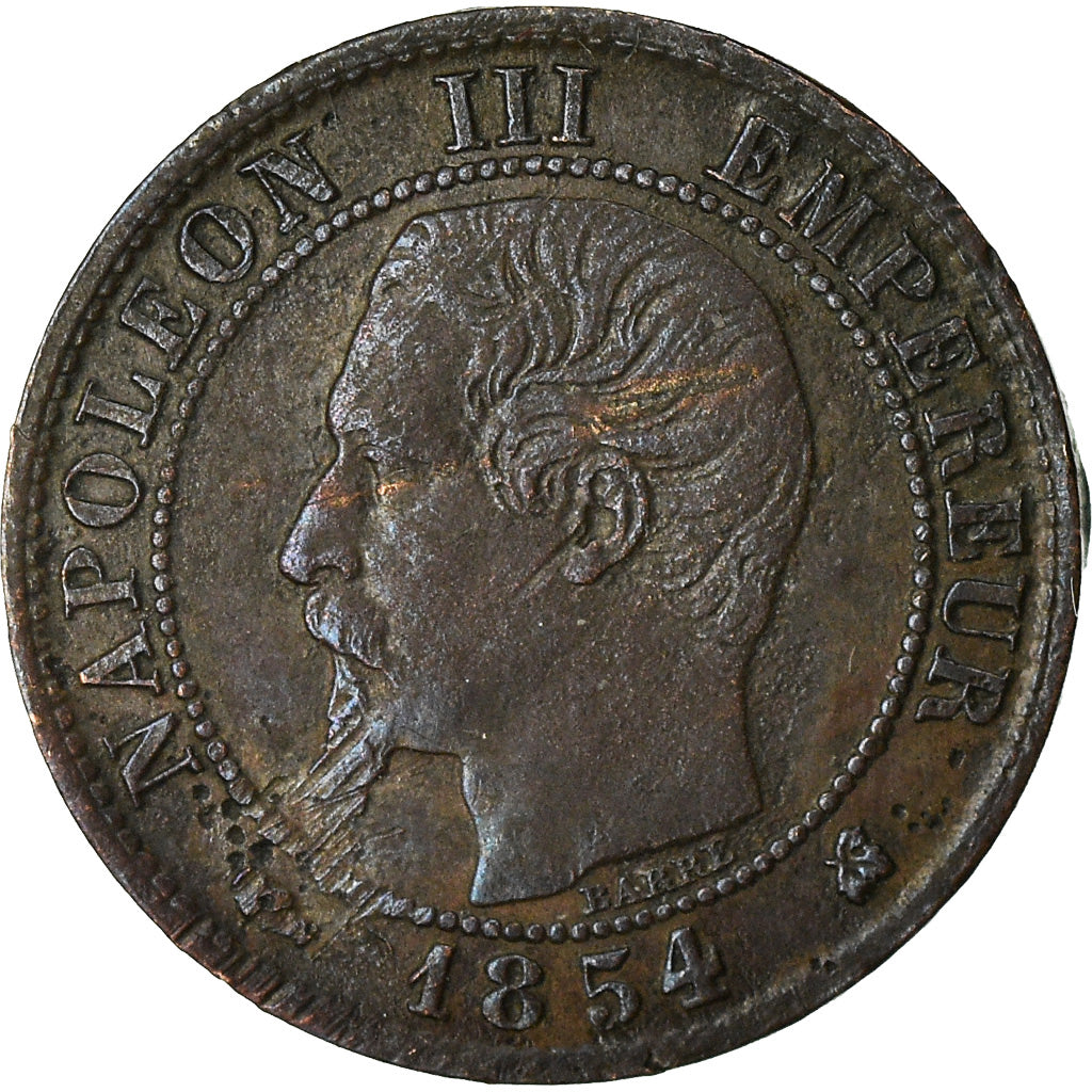 Münze, Frankreich, Napoleon III, Centime, 1854, Bordeaux, SS