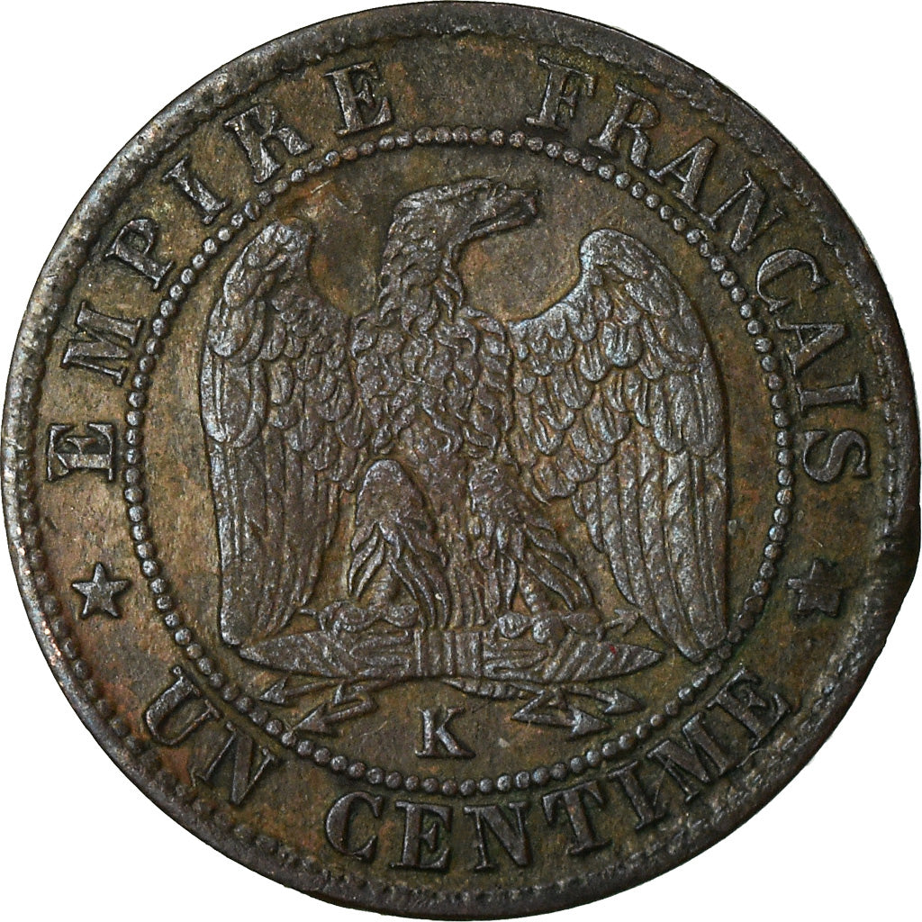 Münze, Frankreich, Napoleon III, Centime, 1854, Bordeaux, SS