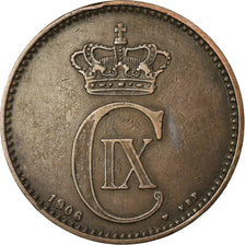 Coin, Denmark, Christian IX, 5 Öre, 1906, Copenhagen, EF(40-45), Bronze