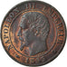 Coin, France, Napoleon III, Centime, 1853, Bordeaux, EF(40-45), KM 775.5