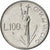 Moneda, CIUDAD DEL VATICANO, John Paul II, 100 Lire, 1991, SC, Acero inoxidable