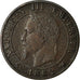 Moneta, Francja, Napoleon III, Napoléon III, Centime, 1862, Strasbourg
