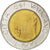 Moneda, CIUDAD DEL VATICANO, John Paul II, 500 Lire, 1991, SC, Bimetálico