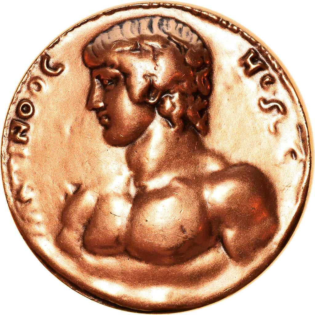 France, Medal, Reproduction Monnaie Antique,  Antinous, History, MS(65-70)