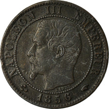 Munten, Frankrijk, Napoleon III, Centime, 1856, Paris, FR+