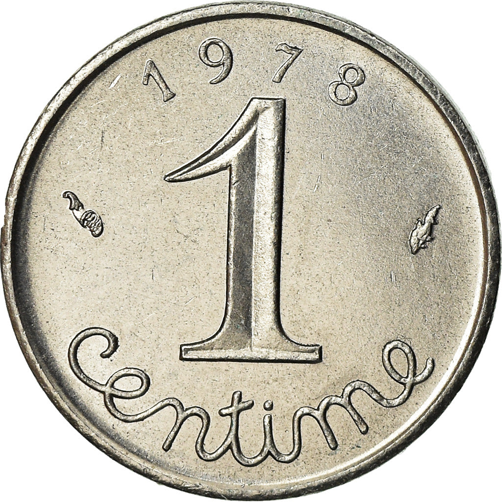 Munten, Frankrijk, Épi, Centime, 1978, Paris, PR, Stainless Steel, KM:928