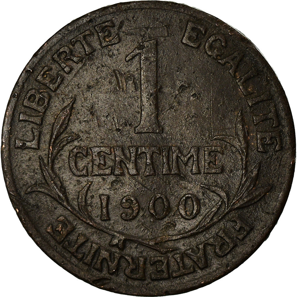 Coin, France, Dupuis, Centime, 1900, Paris, Rare, VF(20-25), Bronze, KM:840