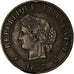 Coin, France, Cérès, Centime, 1877, Paris, EF(40-45), Bronze, KM:826.1