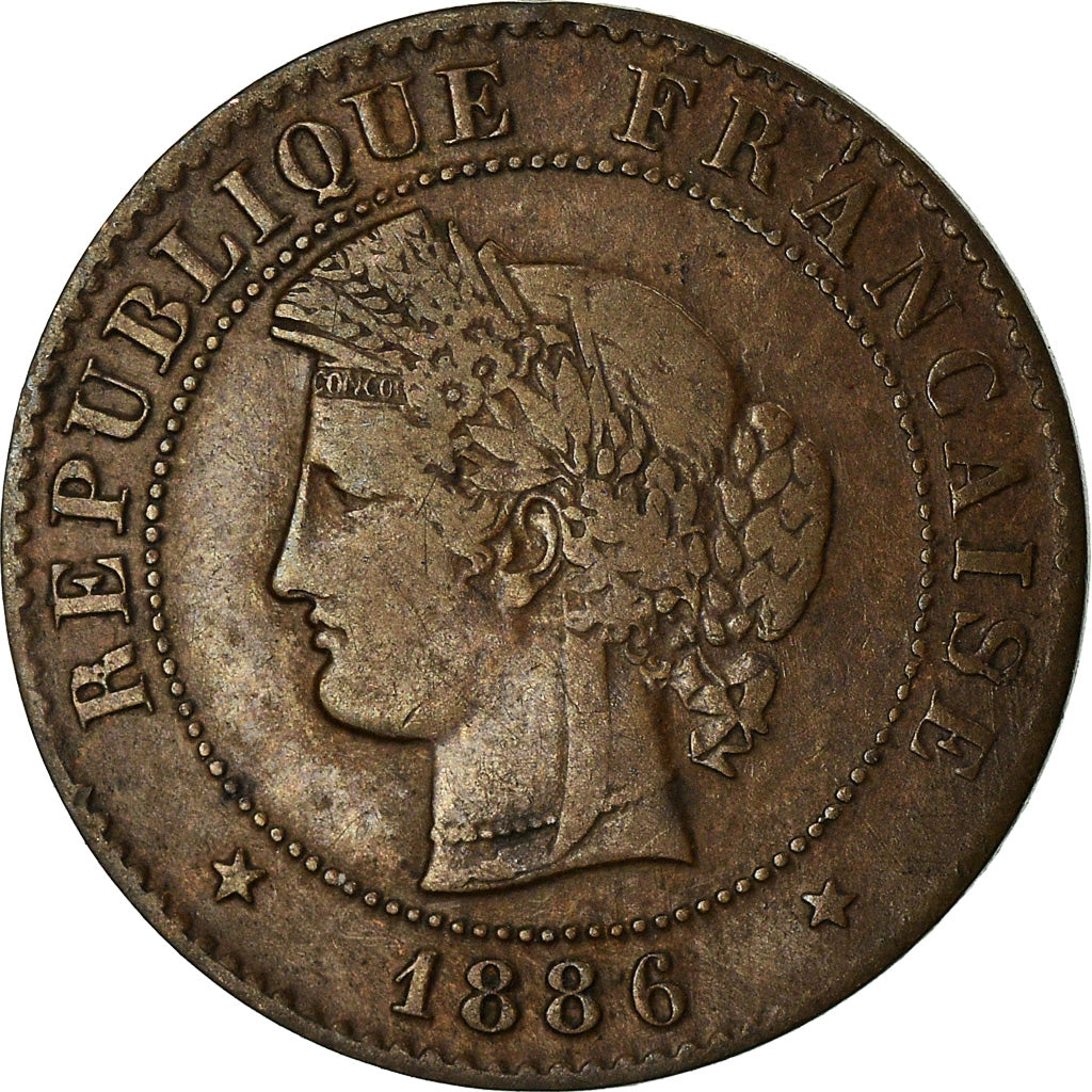 Münze, Frankreich, Cérès, Centime, 1886, Paris, SS, Bronze, KM:826.1