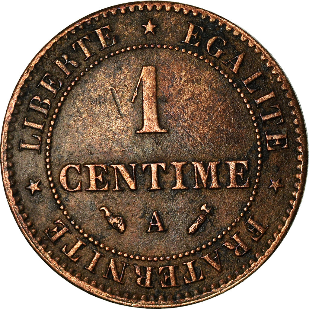 Coin, France, Cérès, Centime, 1895, Paris, EF(40-45), Bronze, KM:826.1