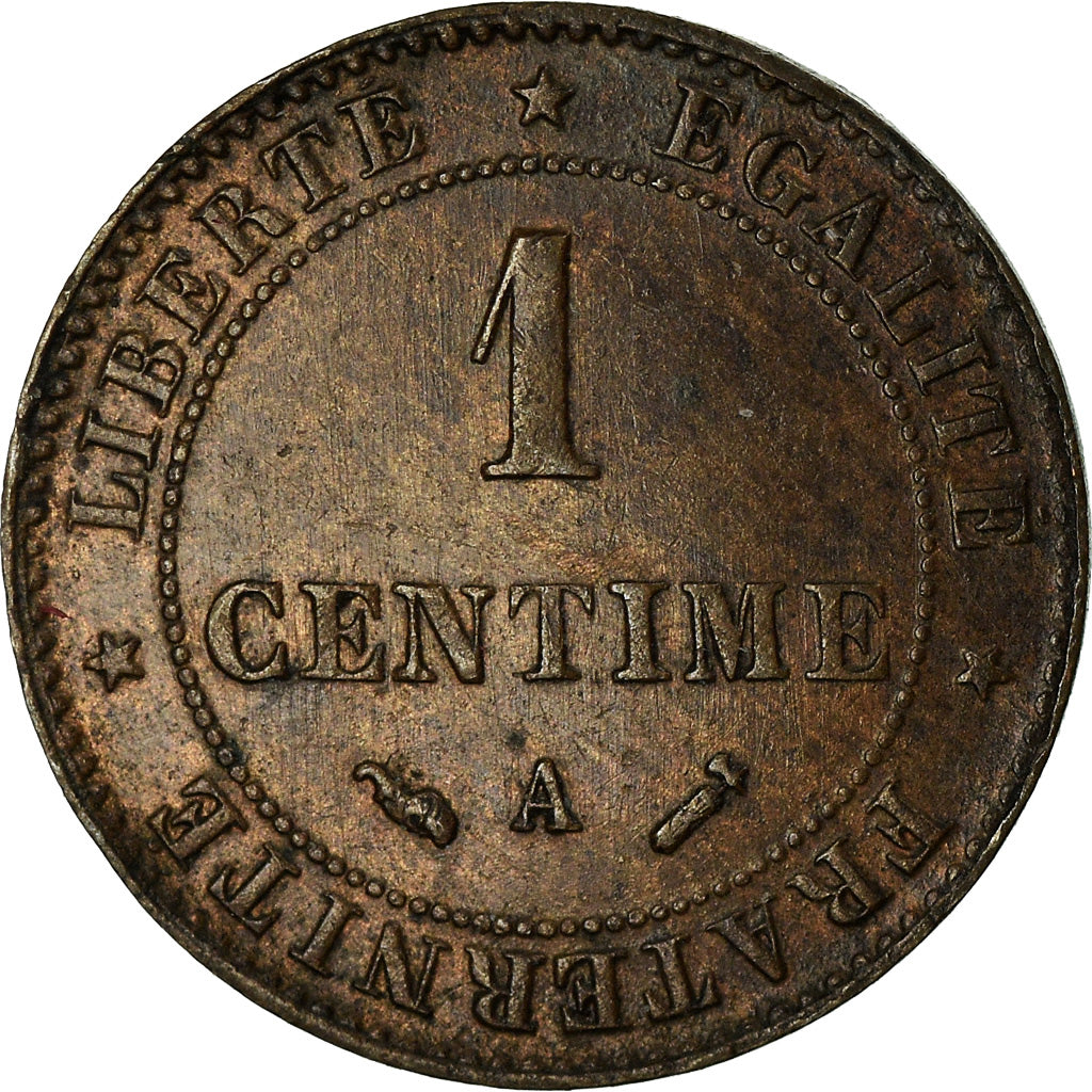 Münze, Frankreich, Cérès, Centime, 1888, Paris, SS+, Bronze, KM:826.1