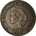 Münze, Frankreich, Cérès, Centime, 1885, Paris, SS, Bronze, KM:826.1