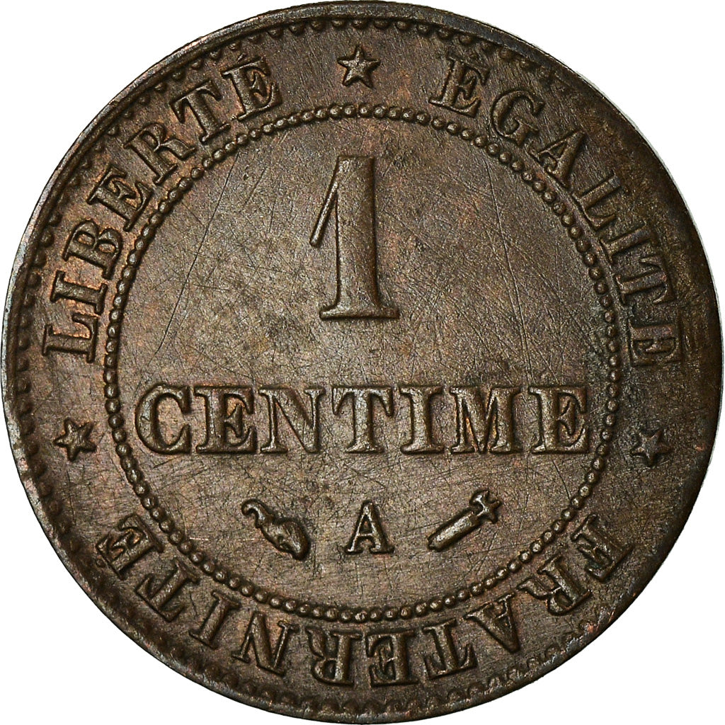 Münze, Frankreich, Cérès, Centime, 1885, Paris, SS, Bronze, KM:826.1