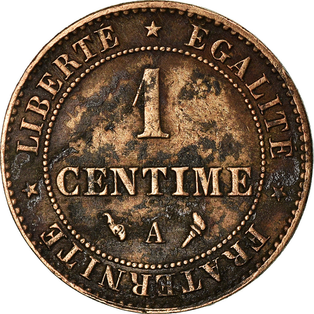 Coin, France, Cérès, Centime, 1897, Paris, EF(40-45), Bronze, KM:826.1
