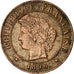 Monnaie, France, Cérès, Centime, 1896, Paris, TTB, Bronze, Gadoury:88
