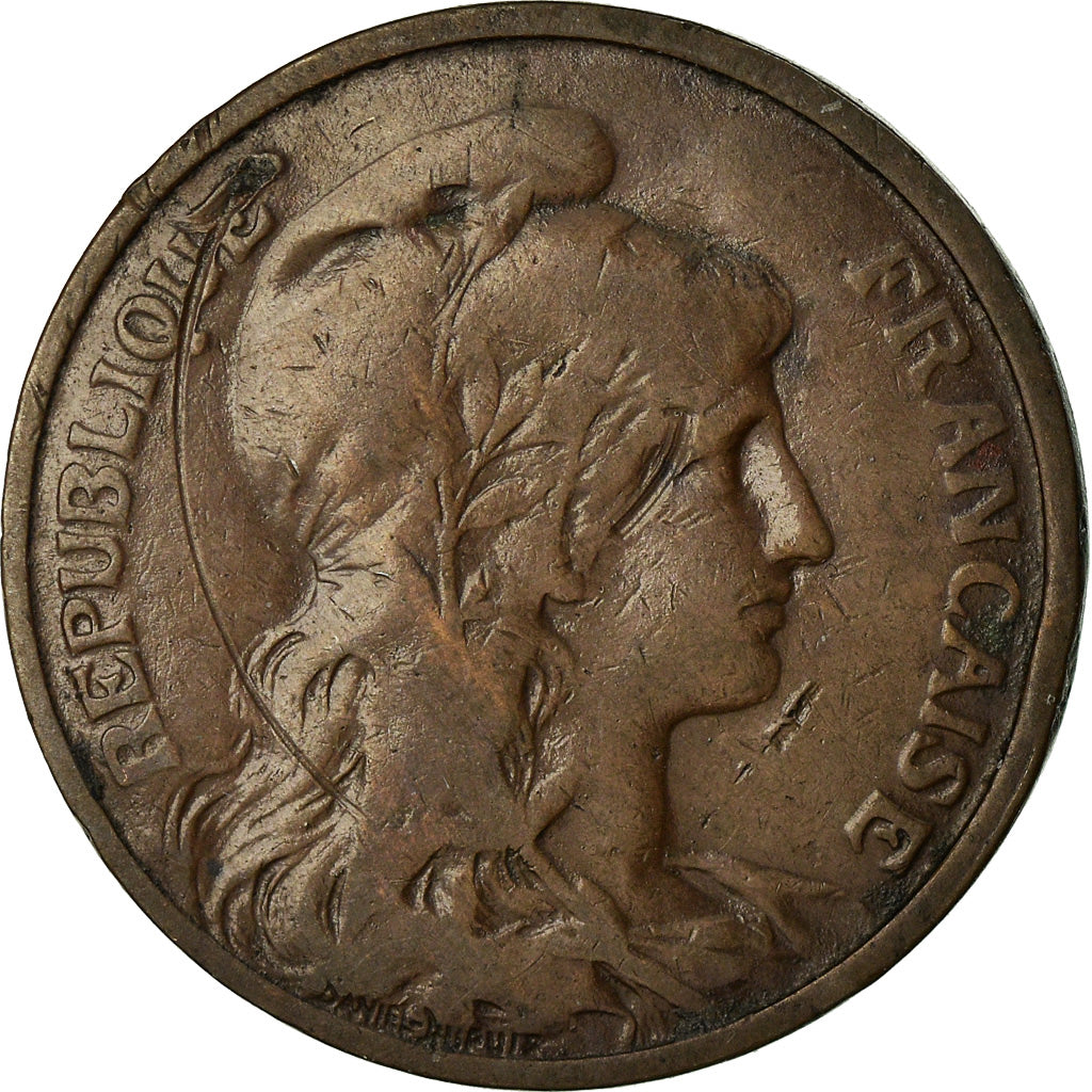 Monnaie, France, Dupuis, 5 Centimes, 1903, Paris, TB, Bronze, Gadoury:165