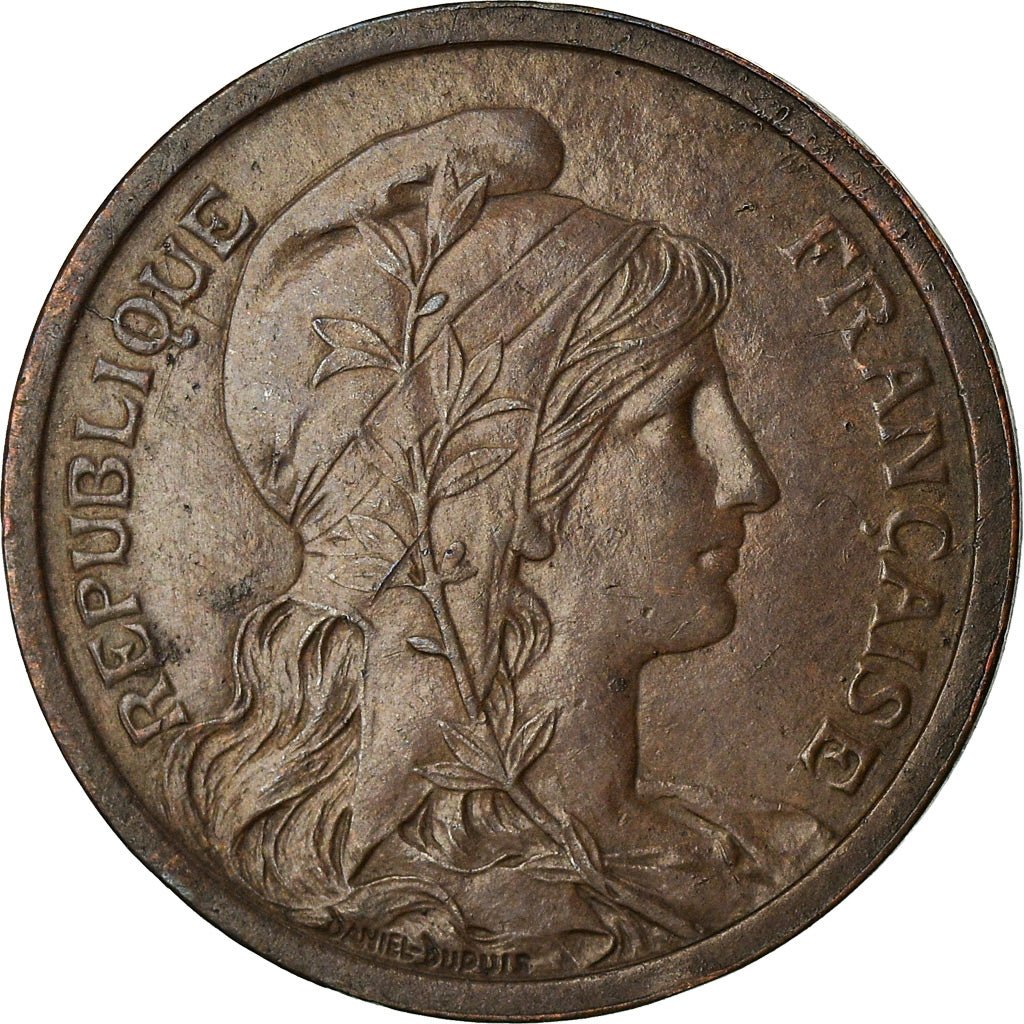 Coin, France, Dupuis, 2 Centimes, 1898, Paris, EF(40-45), Bronze, KM:841
