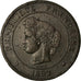 Coin, France, Cérès, 5 Centimes, 1892, Paris, EF(40-45), Bronze, KM:821.1