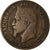 Moneta, Francia, Napoleon III, 5 Centimes, 1865, Strasbourg, MB+