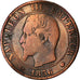 Monnaie, France, Napoleon III, 5 Centimes, 1856, Marseille, TB, Gad 152