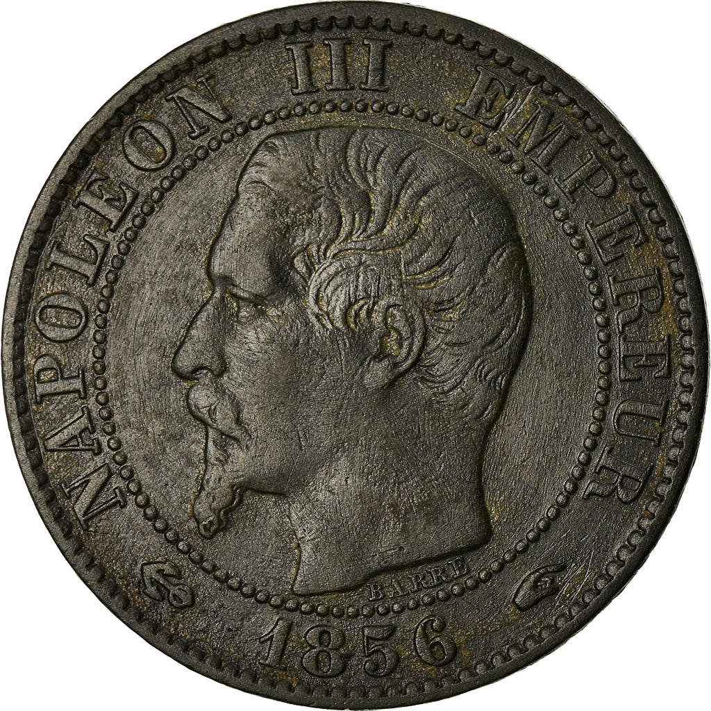 Coin, France, Napoleon III, 5 Centimes, 1856, Paris, EF(40-45), KM 777.1