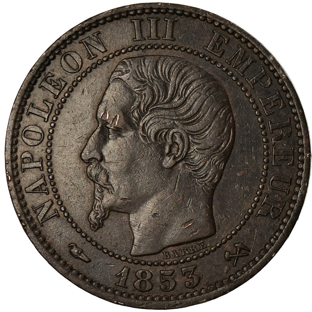Münze, Frankreich, Napoleon III, 5 Centimes, 1853, Rouen, SS