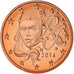France, Euro Cent, 2014, Proof / BE, FDC, Copper Plated Steel, Gadoury:1