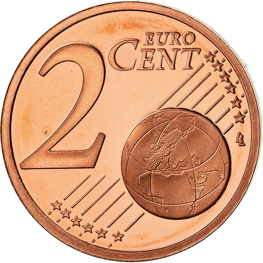 Frankrijk, 2 Euro Cent, 2011, Proof / BE, FDC, Copper Plated Steel, Gadoury:2