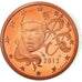 France, 2 Euro Cent, 2012, Proof / BE, MS(65-70), Copper Plated Steel
