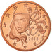 France, 2 Euro Cent, 2013, Proof / BE, MS(65-70), Copper Plated Steel