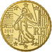 Frankrijk, 10 Euro Cent, 2012, Proof / BE, FDC, Tin, Gadoury:4b., KM:1410