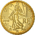 France, 10 Euro Cent, 2010, Proof / BE, MS(65-70), Brass, Gadoury:4b., KM:1410