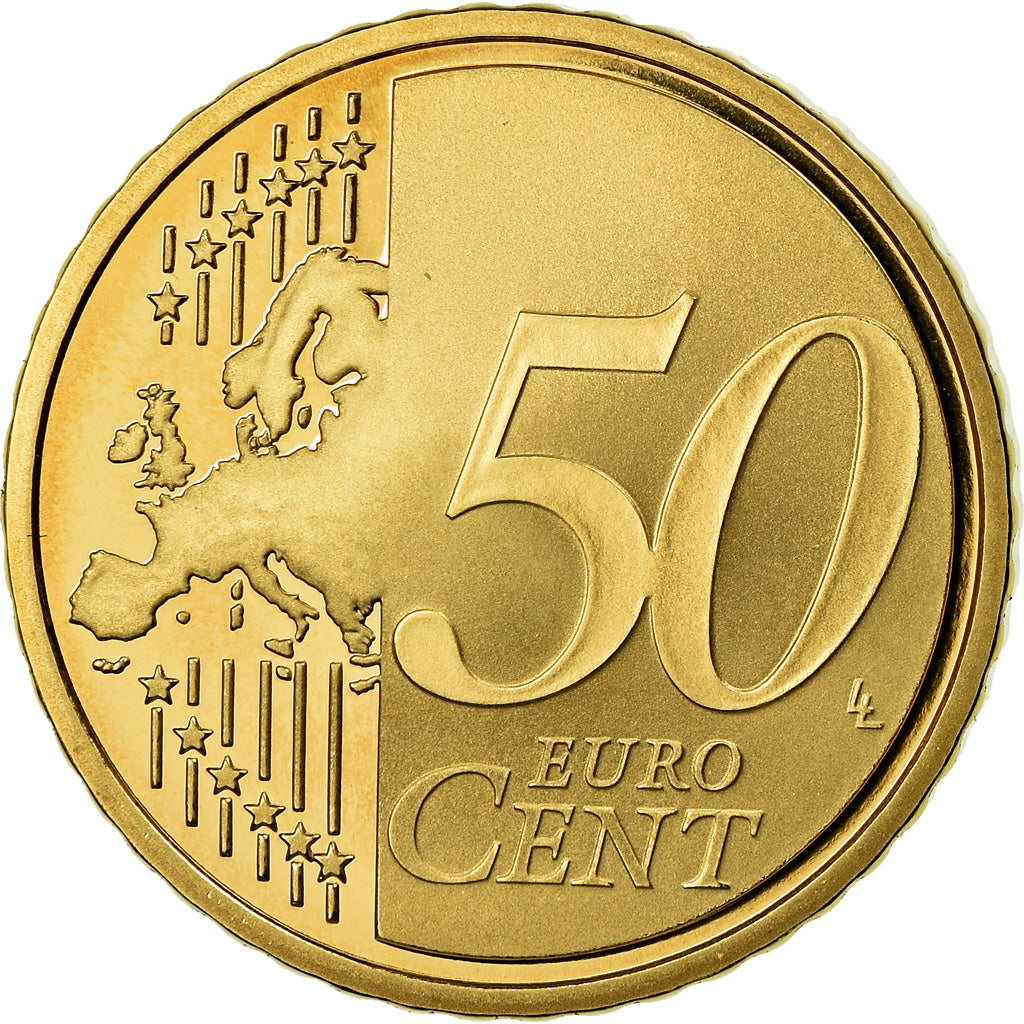 France, 50 Euro Cent, 2011, Proof / BE, MS(65-70), Brass, Gadoury:6a., KM:1412