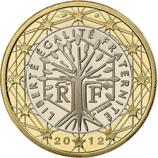 France, Euro, 2012, Proof / BE, MS(65-70), Bi-Metallic, Gadoury:7a., KM:1413