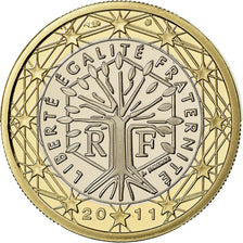 France, Euro, 2011, Proof / BE, MS(65-70), Bi-Metallic, Gadoury:7a., KM:1413
