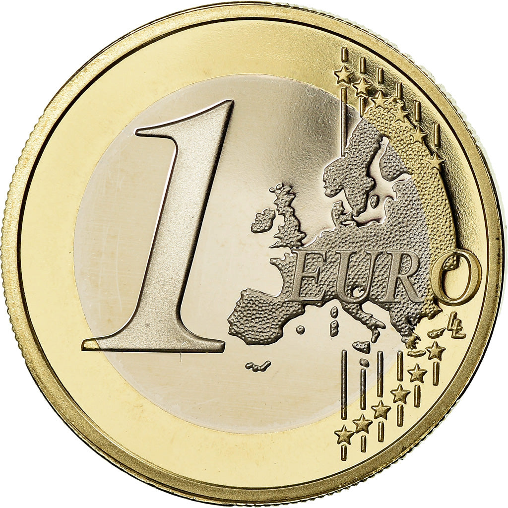 France, Euro, 2010, Proof / BE, MS(65-70), Bi-Metallic, Gadoury:7a., KM:1413