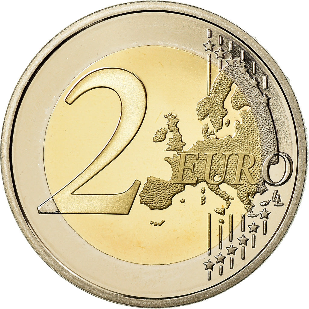 Frankreich, 2 Euro, 2012, Proof / BE, STGL, Bi-Metallic, Gadoury:8a., KM:1414