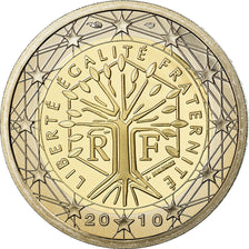 France, 2 Euro, 2010, Proof / BE, MS(65-70), Bi-Metallic, Gadoury:8a., KM:1414