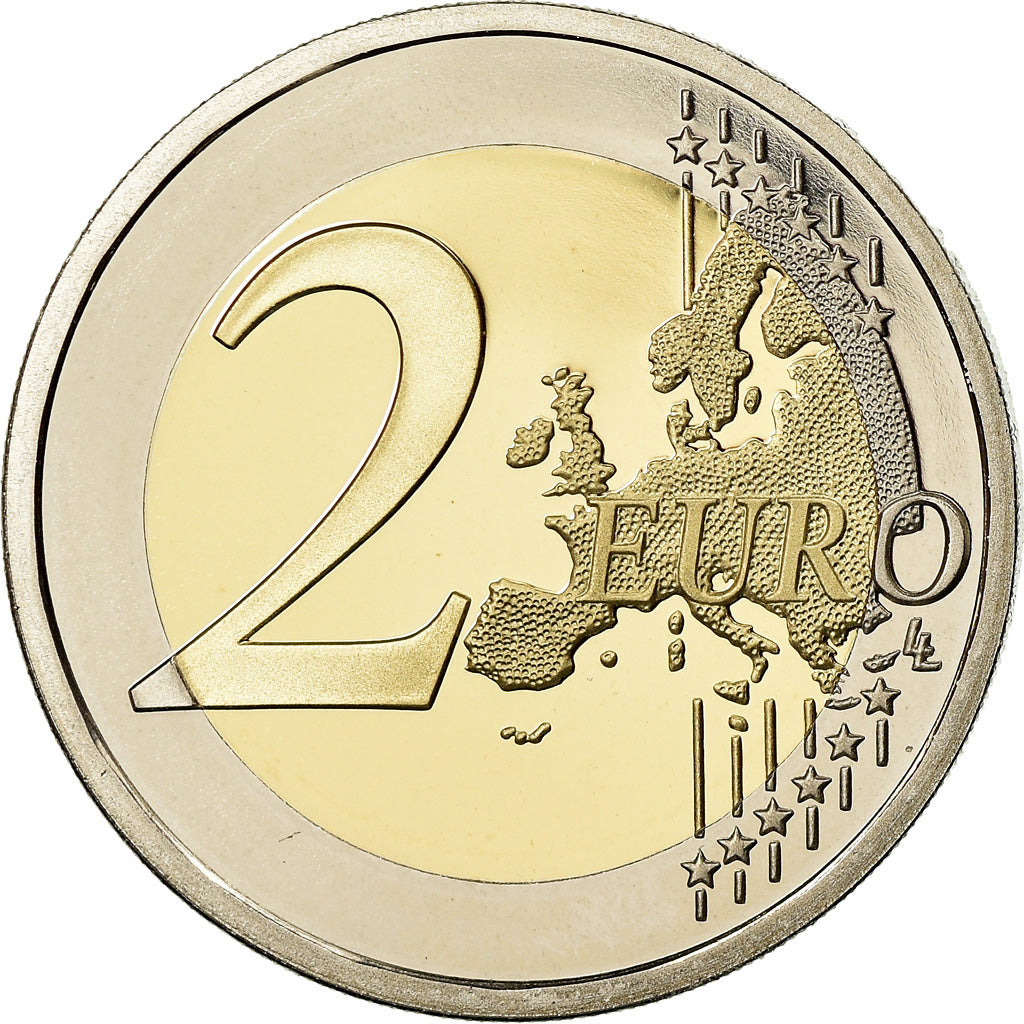 France, 2 Euro, 2010, Proof / BE, MS(65-70), Bi-Metallic, Gadoury:8a., KM:1414
