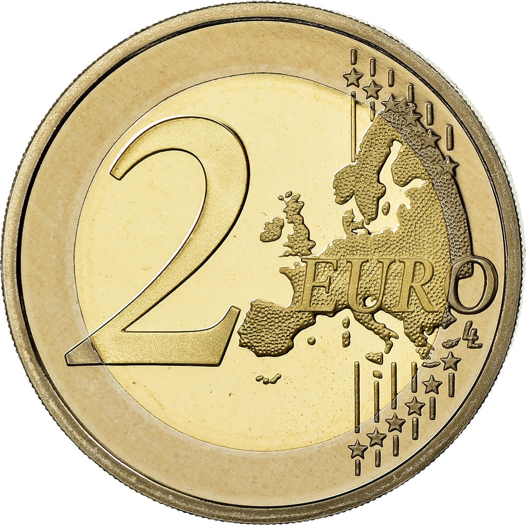 France, 2 Euro, 2009, Proof / BE, MS(65-70), Bi-Metallic, Gadoury:8a., KM:1414