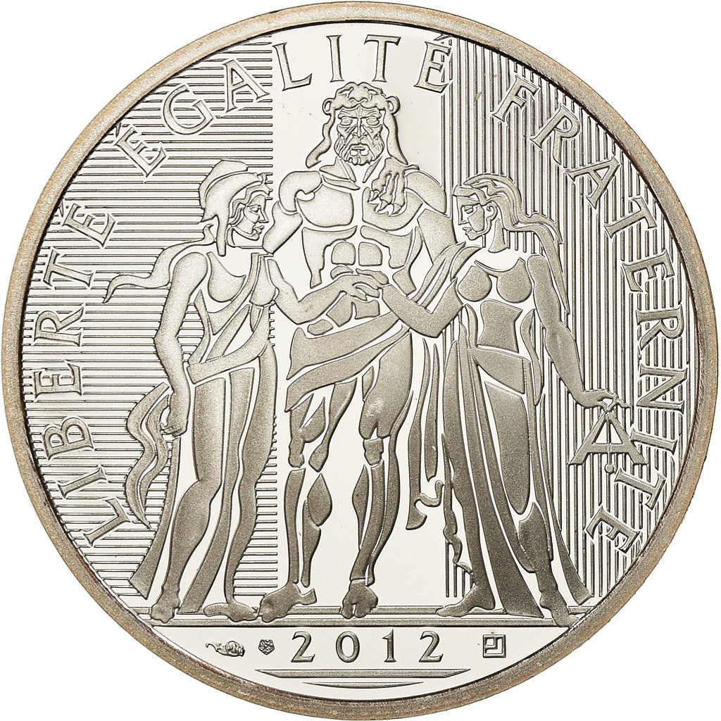 France, 10 Euro, 2012, Proof / BE, FDC, Argent, Gadoury:EU516, KM:2073