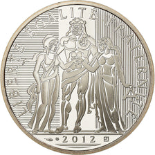 France, 10 Euro, 2012, Proof / BE, FDC, Argent, Gadoury:EU516, KM:2073
