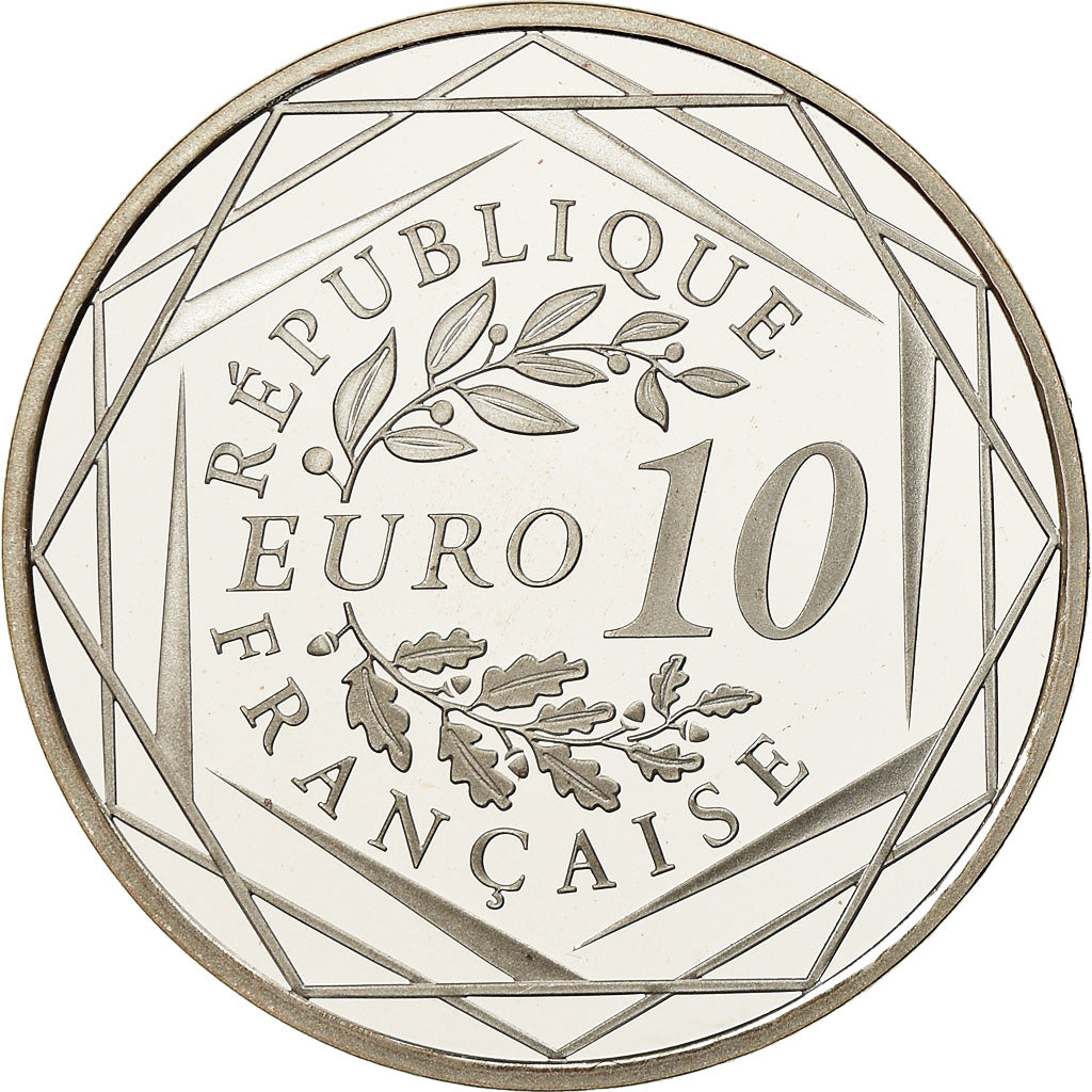 France, 10 Euro, 2012, Proof / BE, FDC, Argent, Gadoury:EU516, KM:2073