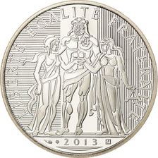 France, 10 Euro, 2013, Proof / BE, MS(65-70), Silver, Gadoury:EU516, KM:2073