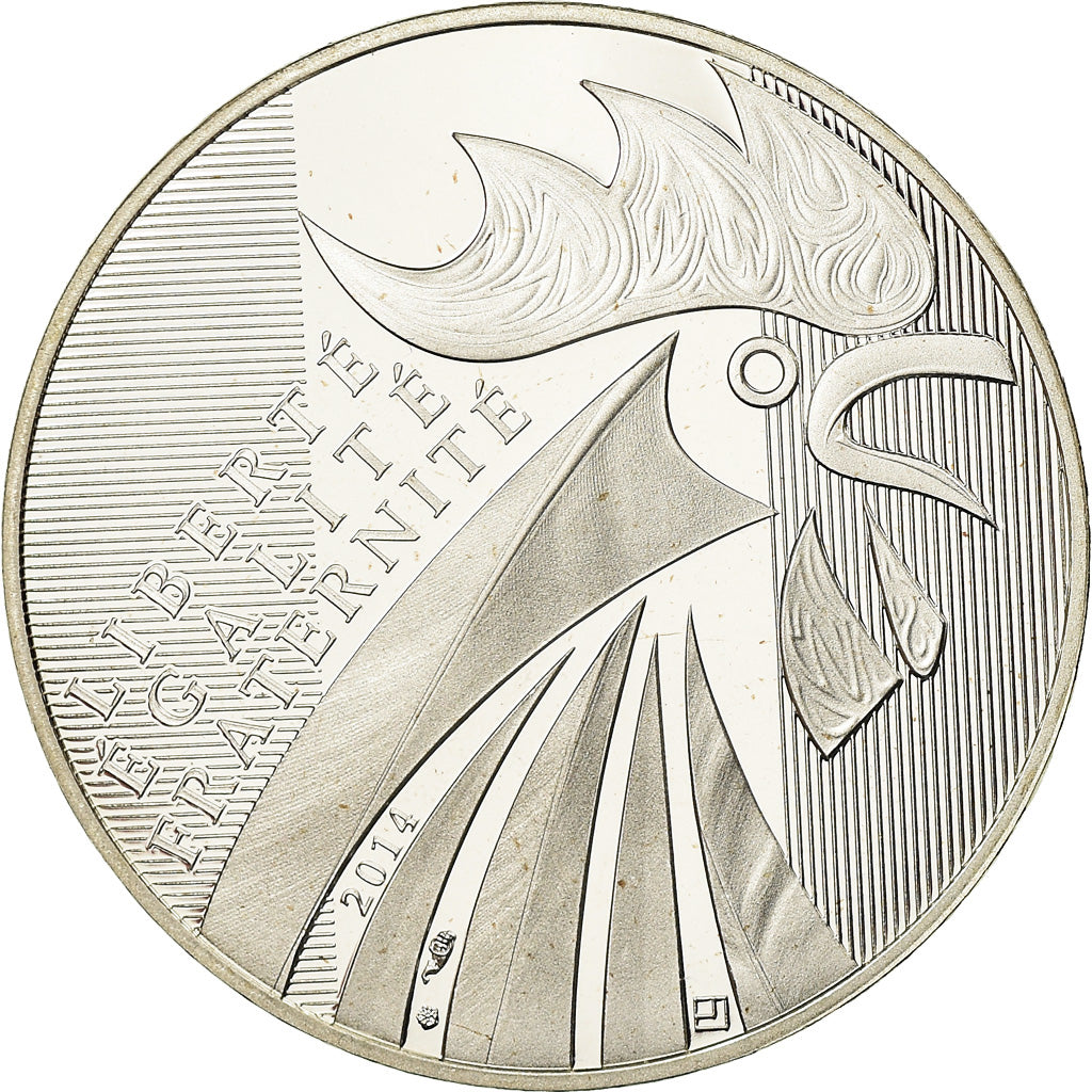 France, 10 Euro, 2014, Proof / BE, MS(65-70), Silver, Gadoury:EU657